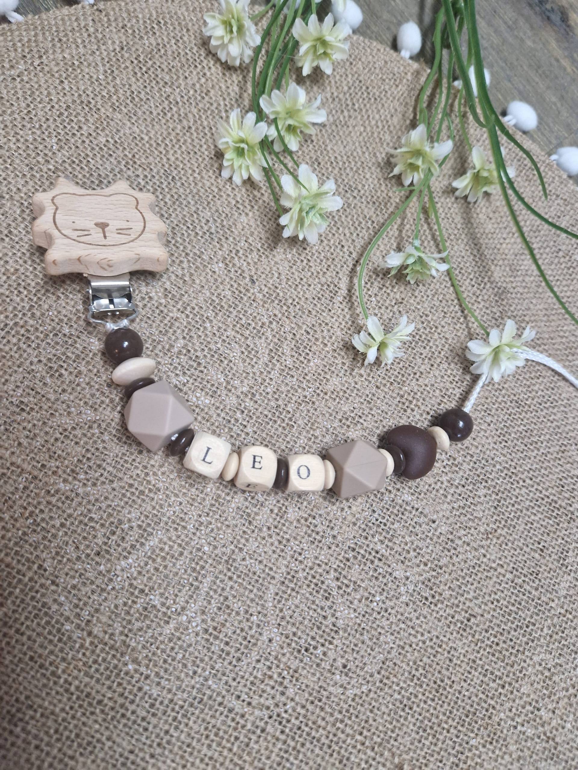 Schnullerkette Mit Namen|Baby Geschenk| Personalisiertegeschenke |Baby |Geburt Schnullerkette Mit Namen|Baby Geschenk| Personalisiertegeschenke |Baby |Geburt von Etsy - Bambinidream