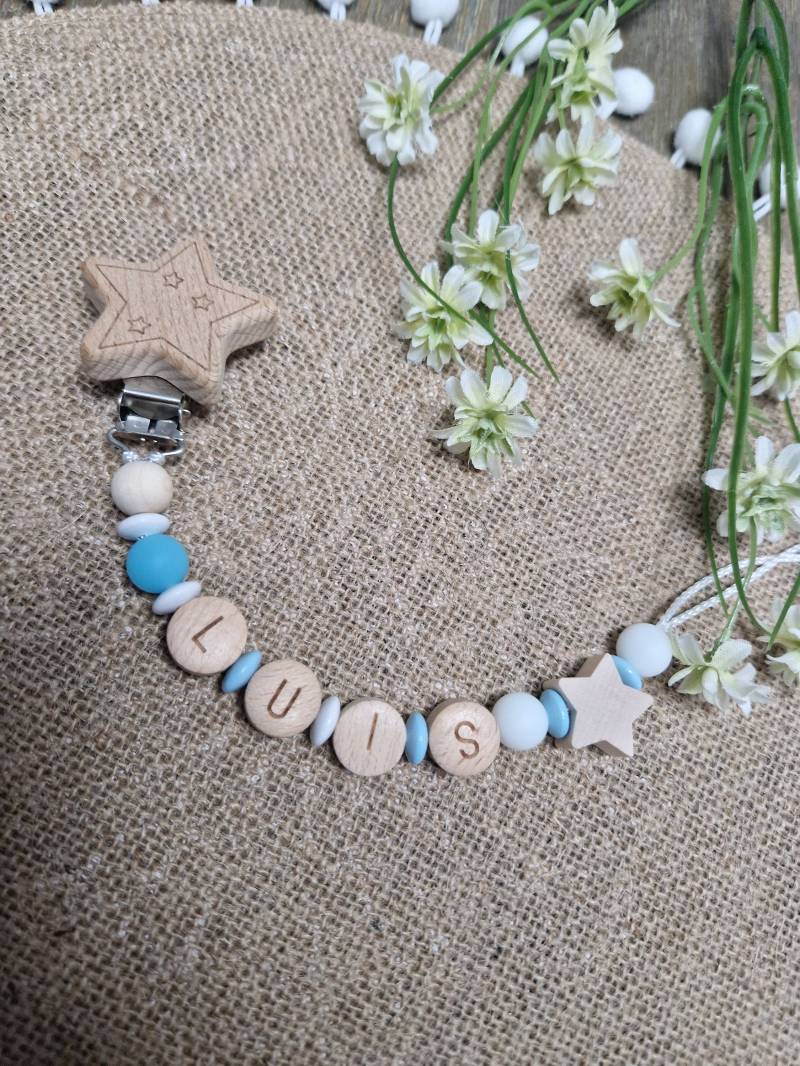 Schnullerkette Mit Namen Personalisiert |Baby Geschenk| Personalisiertegeschenke |Geburt von Etsy - Bambinidream