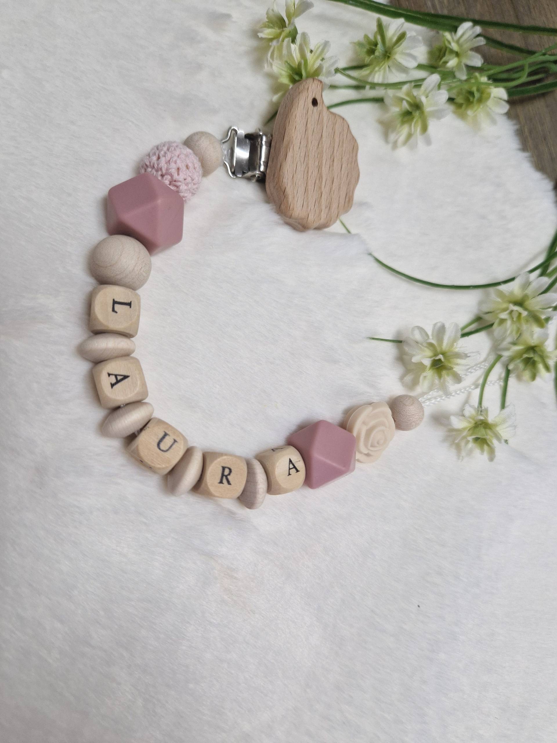 Schnullerkette Mit Namen Personalisiert |Baby Geschenk| Personalisiertegeschenke |Geburt Schnullerkette Mit Namen Personalisiert |Baby Geschenk| Personalisiertegeschenke |Geburt von Etsy - Bambinidream