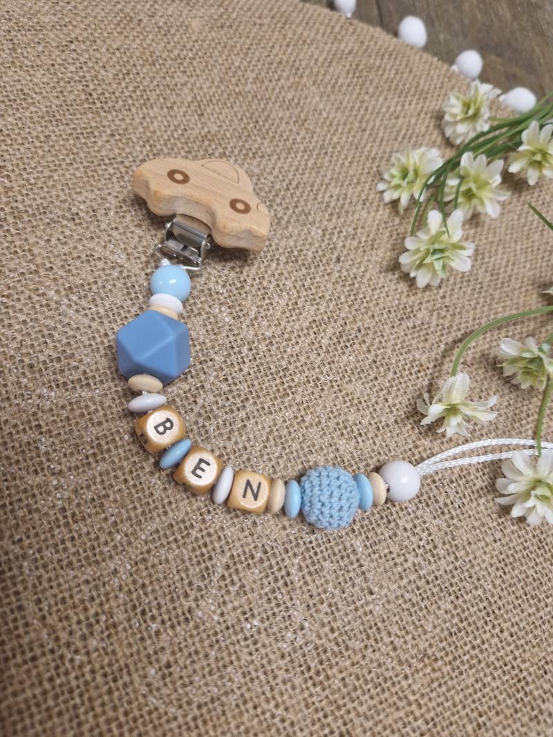 Schnullerkette Mit Namen Personalisiert |Baby Geschenk| Personalisiertegeschenke |Geburt von Etsy - Bambinidream
