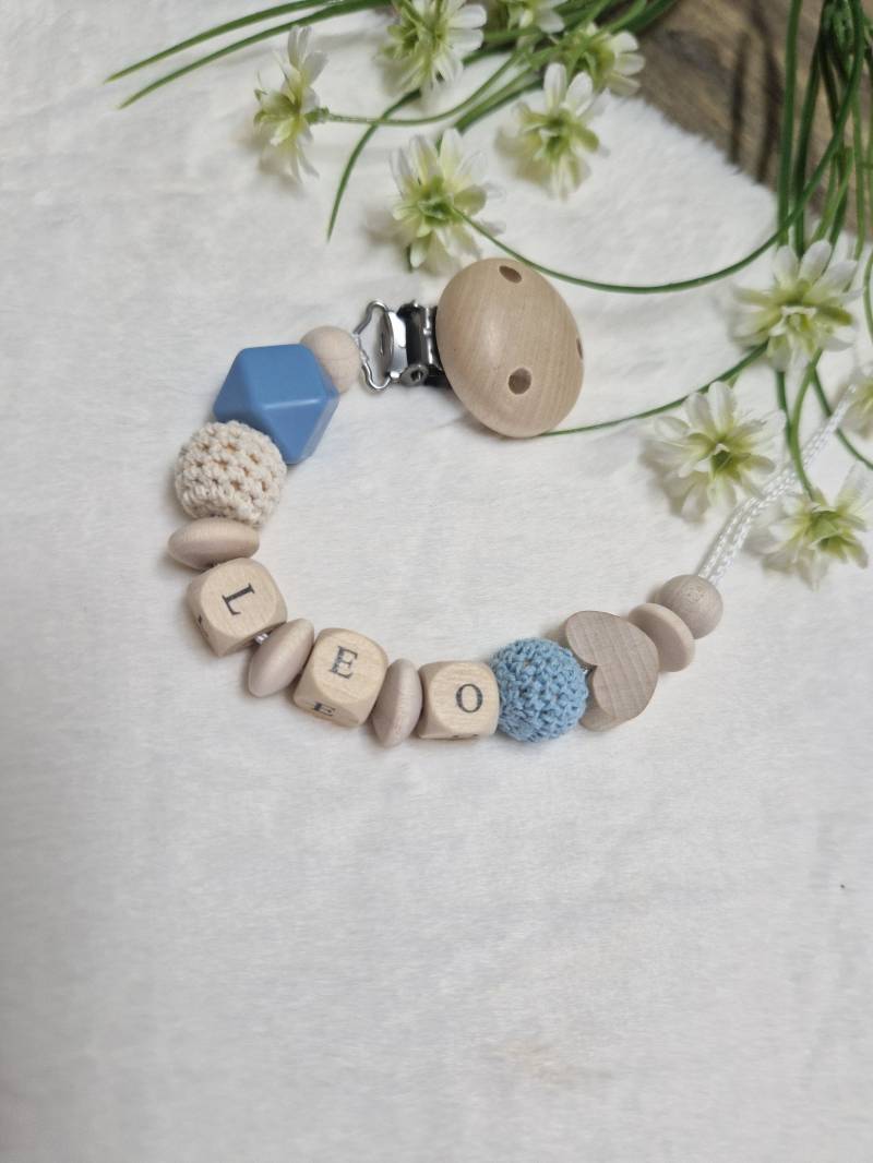 Schnullerkette Mit Namen Personalisiert Geschenk| Personalisiertegeschenke |Baby |Geburt von Etsy - Bambinidream