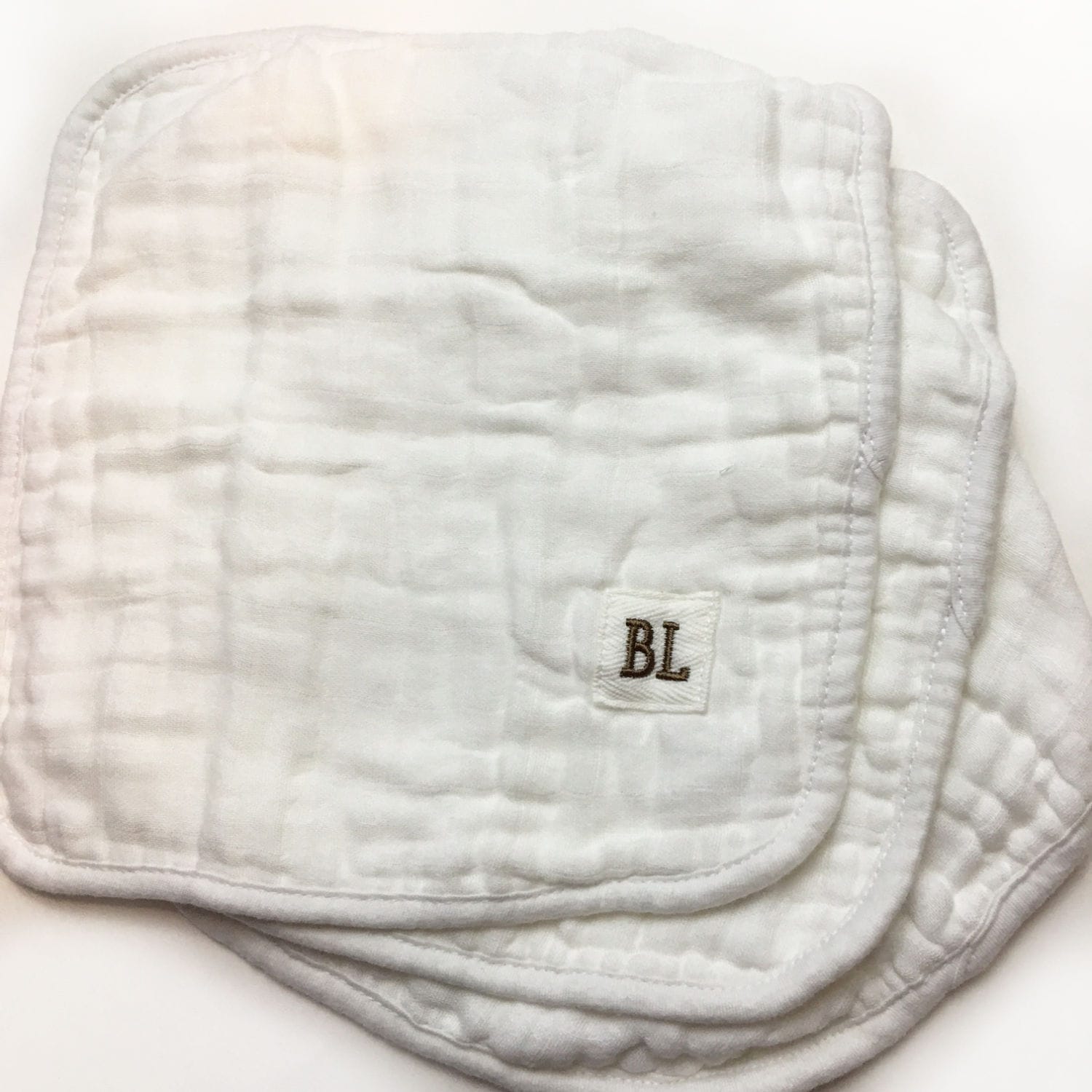 3Er Pack Musselin Waschlappen, Aus Bio-Baumwolle - Solid White 4 Lagen Weicher 3Er Pack Musselin Waschlappen, Aus Bio-Baumwolle - Solid White 4 Lagen Weicher von Etsy - BambinoLand