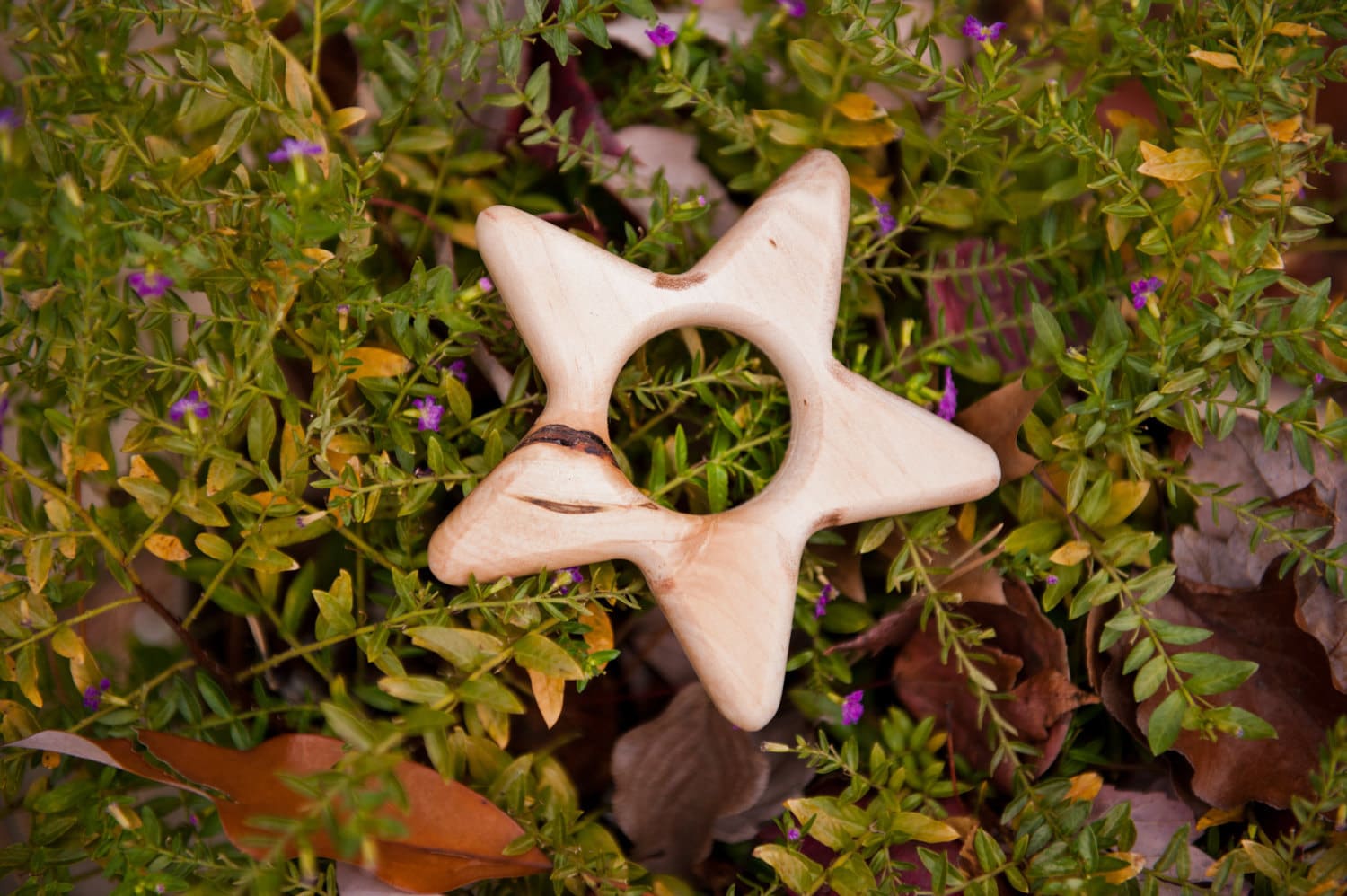 Beißring Little Star Ahorn Von Bandy, Handgemachtes Bienenwachs - Und Jojobaöl-Finish, Altholz von Etsy - BandyWoodworks