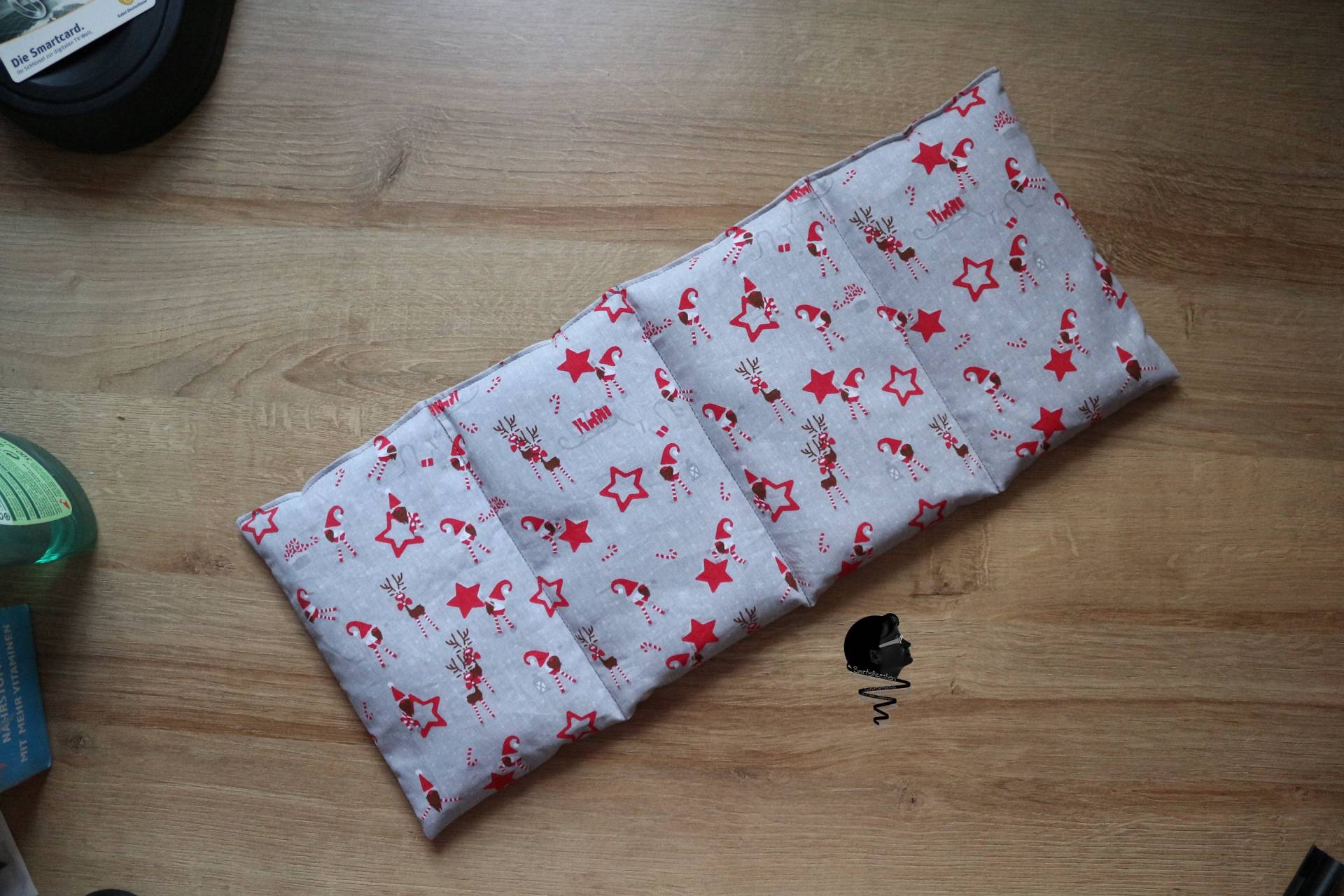 4 Kammer Körnerkissen, Wärmekissen, Rapskernkissen von Etsy - Bastellieschen