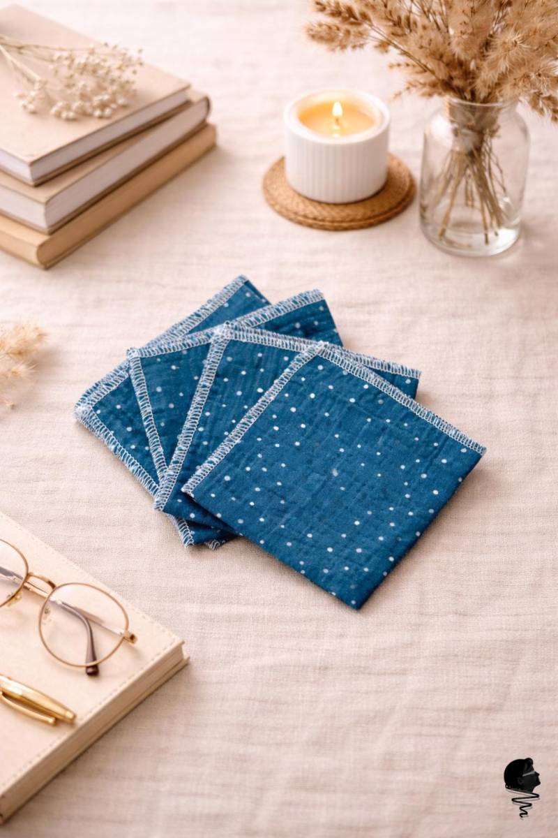 4 Nachhaltige Stofftaschentücher/Schweißtücher/ Allzwecktücher/ Wiederverwendbare Tücher von Etsy - Bastellieschen