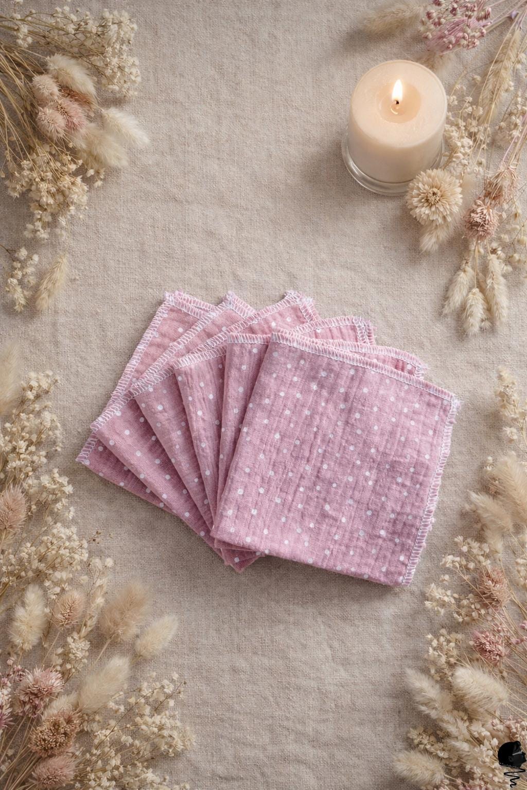 6 Nachhaltige Stofftaschentücher/Schweißtücher/ Allzwecktücher/ Wiederverwendbare Tücher von Etsy - Bastellieschen