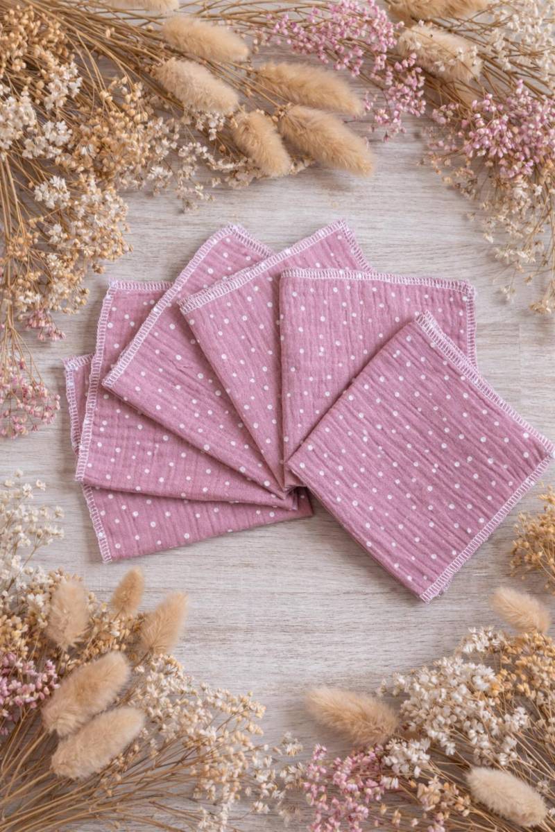 6 Nachhaltige Stofftaschentücher/Schweißtücher/ Allzwecktücher/ Wiederverwendbare Tücher von Etsy - Bastellieschen