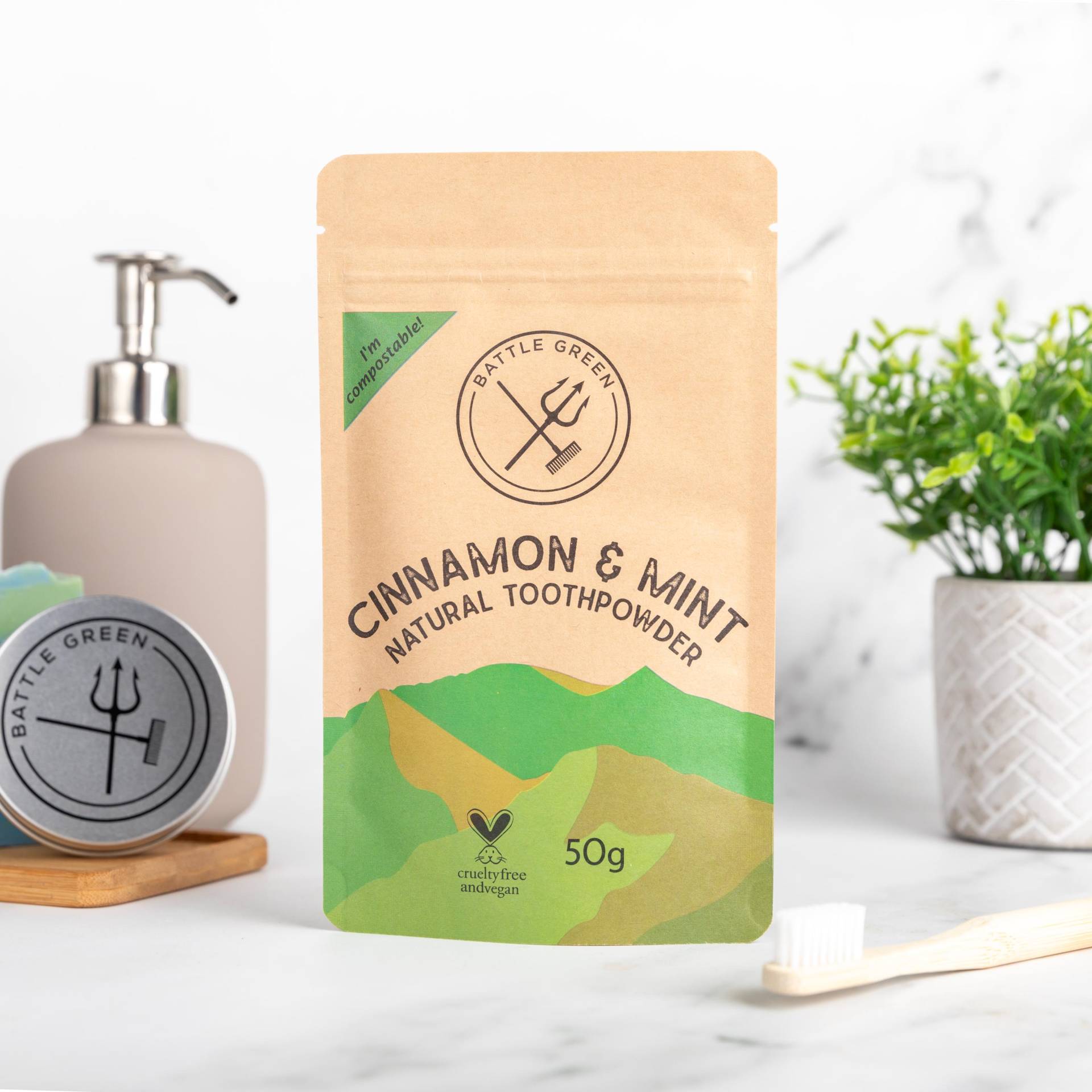 Natürliches Zahnpulver 50G Beutel - Vegan Freundlich Und Plastikfrei Natürliches Zahnpulver 50G Beutel - Vegan Freundlich Und Plastikfrei von Etsy - BattleGreenBox