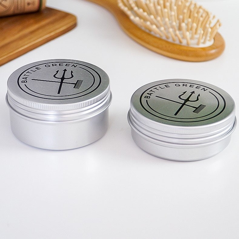 Shampoo Bar Tin Seifenform - Zwei Größen Erhältlich von Etsy - BattleGreenBox