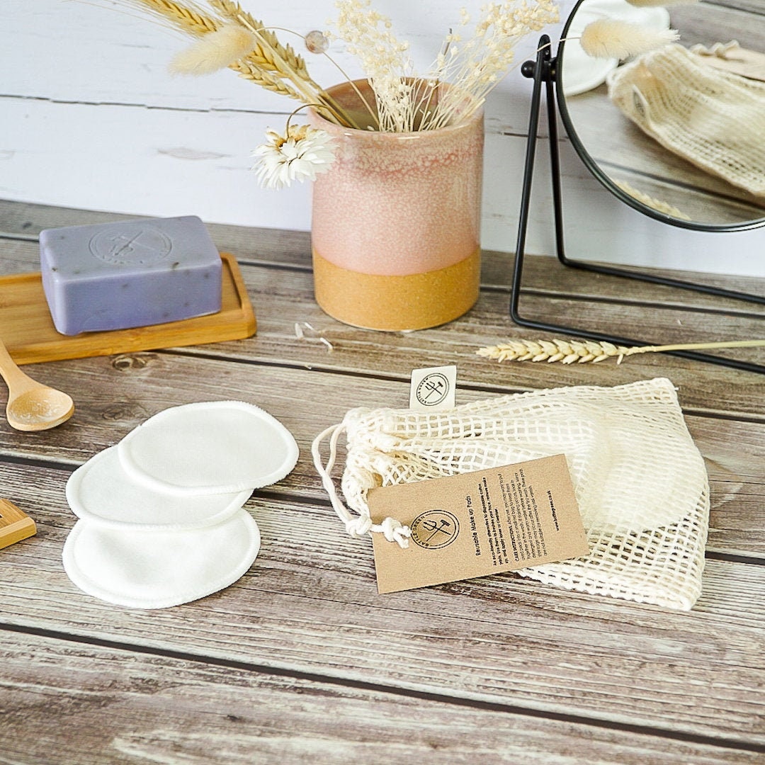 Wiederverwendbare Make-Up-Entferner-Pads Wiederverwendbare Make-Up-Entferner-Pads von Etsy - BattleGreenBox