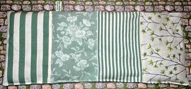 Dinkelkornkissen Körnerkissen Wärmekissen Grün Blumen 50 X 20 cm von Etsy - BaumbergeAtelier