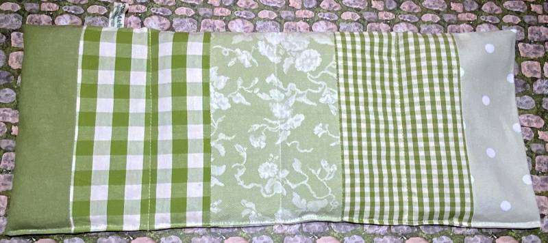 Dinkelkornkissen Körnerkissen Wärmekissen Hellgrün Blumen 50 X 20 cm von Etsy - BaumbergeAtelier