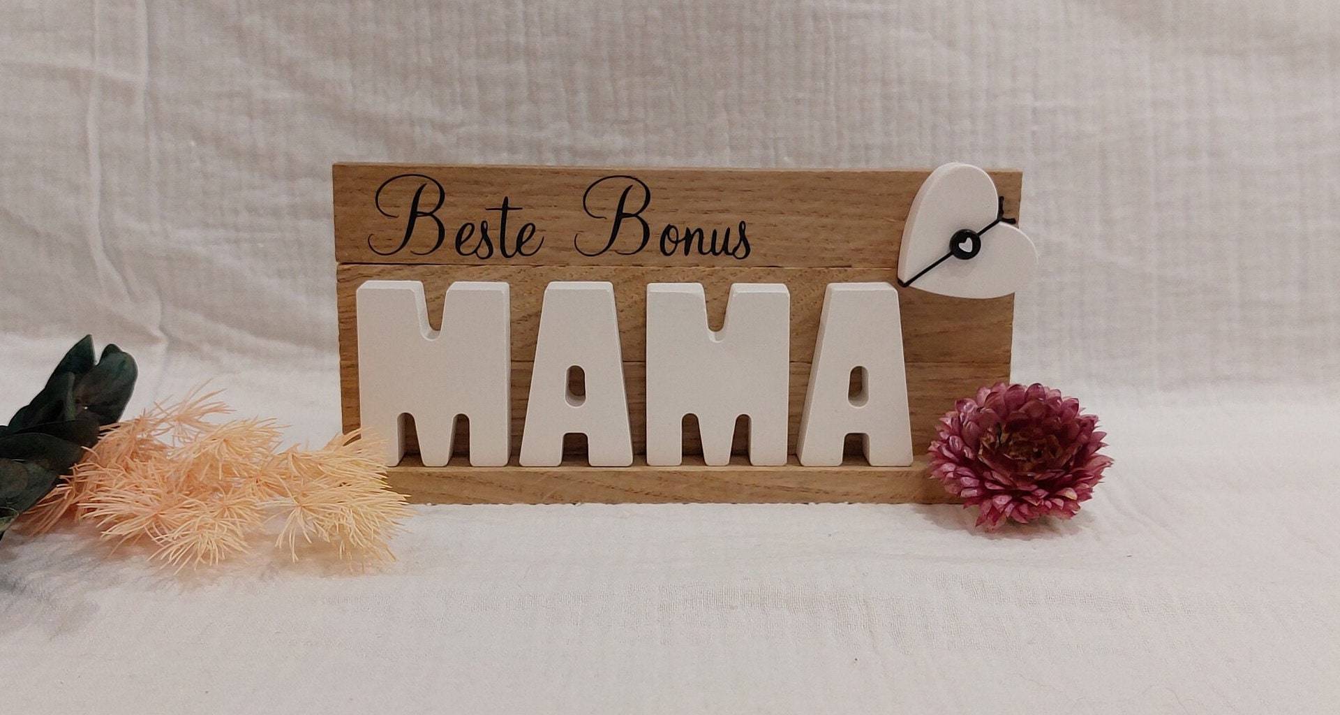 Beste Bonus Mama Geschenk Muttertag Schriftzug Aus Raysin Aufsteller Mitbringsel Kleinigkeit Mamatag Beste Bonus Mama Geschenk Muttertag Schriftzug Aus Raysin Aufsteller Mitbringsel Kleinigkeit Mamatag von Etsy - Bavariangifts23