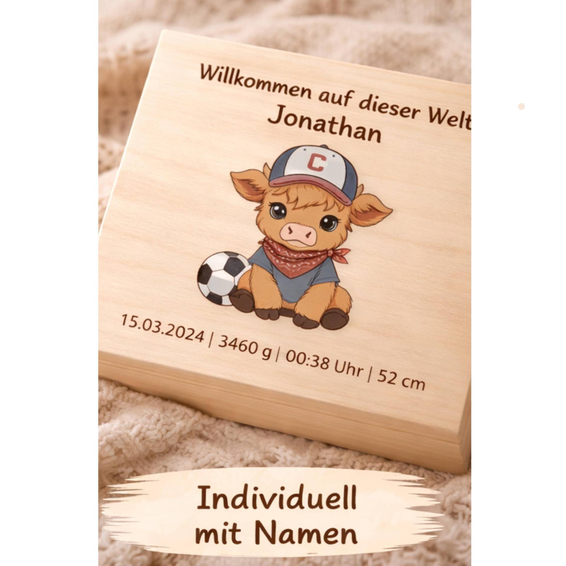Personalisiertes Babygeschenk Holzbox | Erinnerungskiste Baby Mit Namen Geschenk Zur Geburt |Geschenk Taufe Junge Erinnerungsbox von Etsy - BayrischHandgmacht
