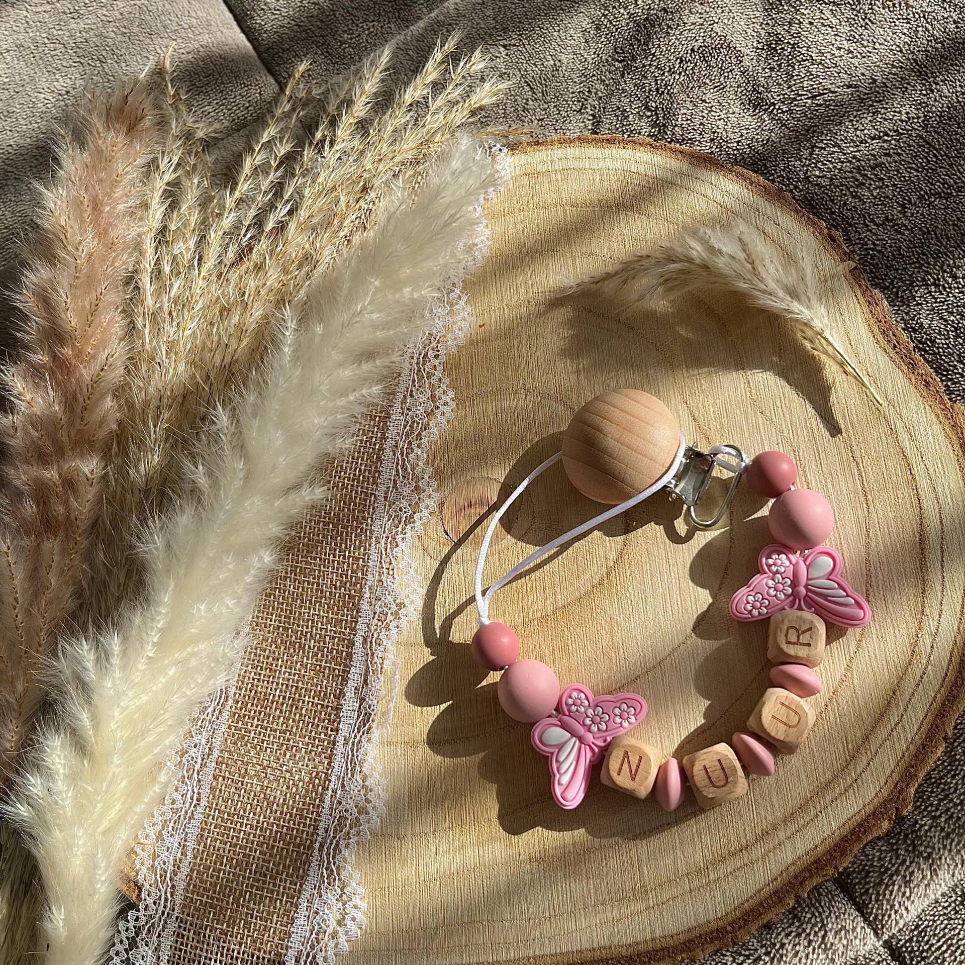 Catenella Porta Ciuccio Personalizzata Boho Baby Con Clip in Legno - Nome Della Catenella Catenella Porta Ciuccio Personalizzata Boho Baby Con Clip in Legno - Nome Della Catenella von Etsy - Bbabyboutiquee