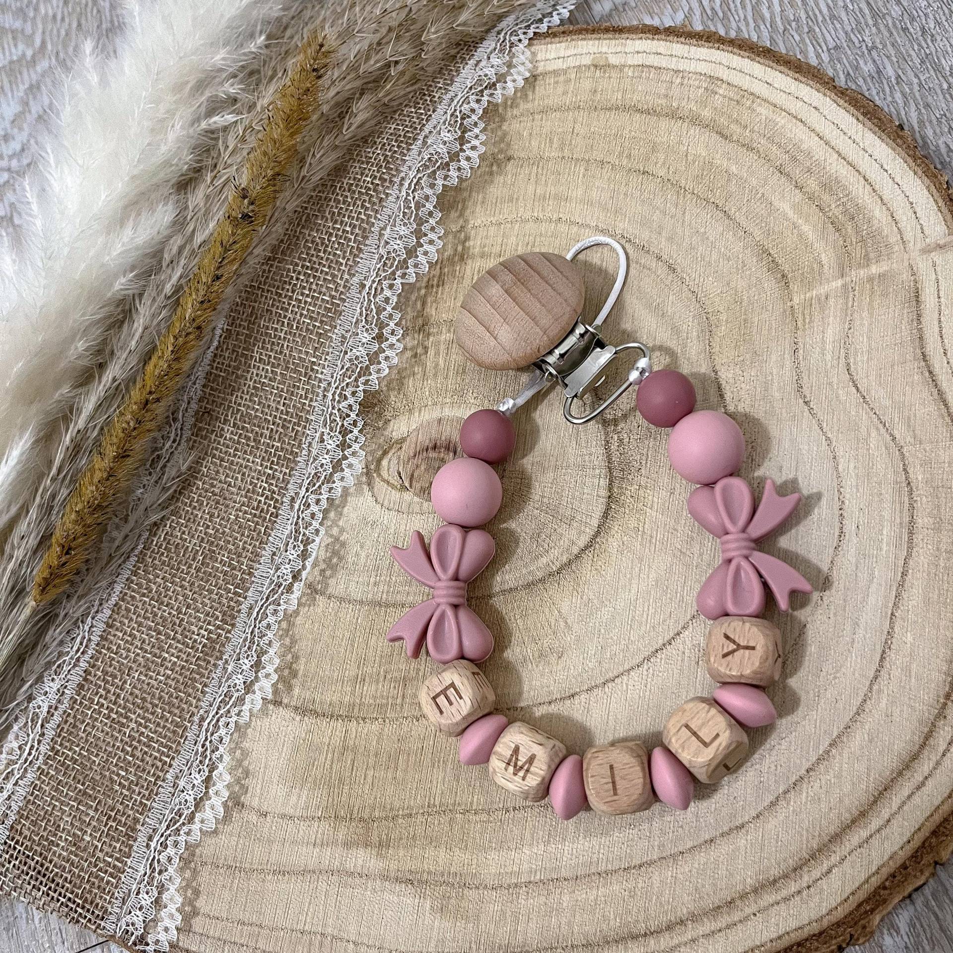 Catenella Porta Ciuccio Personalizzata Boho Baby Con Clip in Legno - Nome Della Catenella Catenella Porta Ciuccio Personalizzata Boho Baby Con Clip in Legno - Nome Della Catenella von Etsy - Bbabyboutiquee
