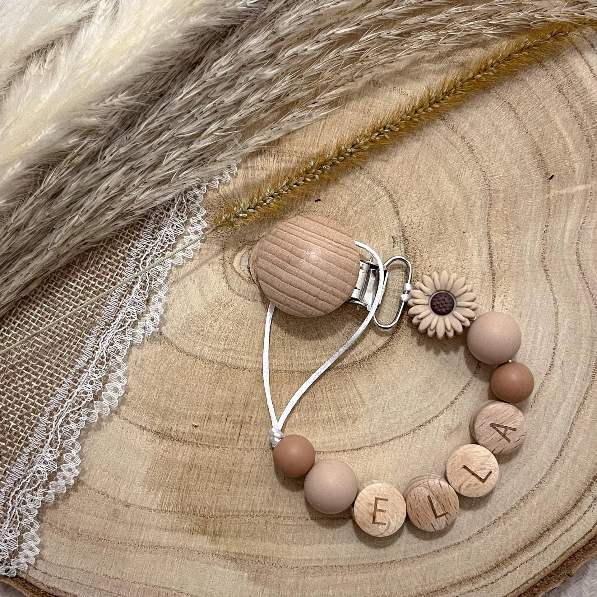 Catenella Porta Ciuccio Personalizzata Boho Baby Con Clip in Legno - Nome Della Catenella Catenella Porta Ciuccio Personalizzata Boho Baby Con Clip in Legno - Nome Della Catenella von Etsy - Bbabyboutiquee