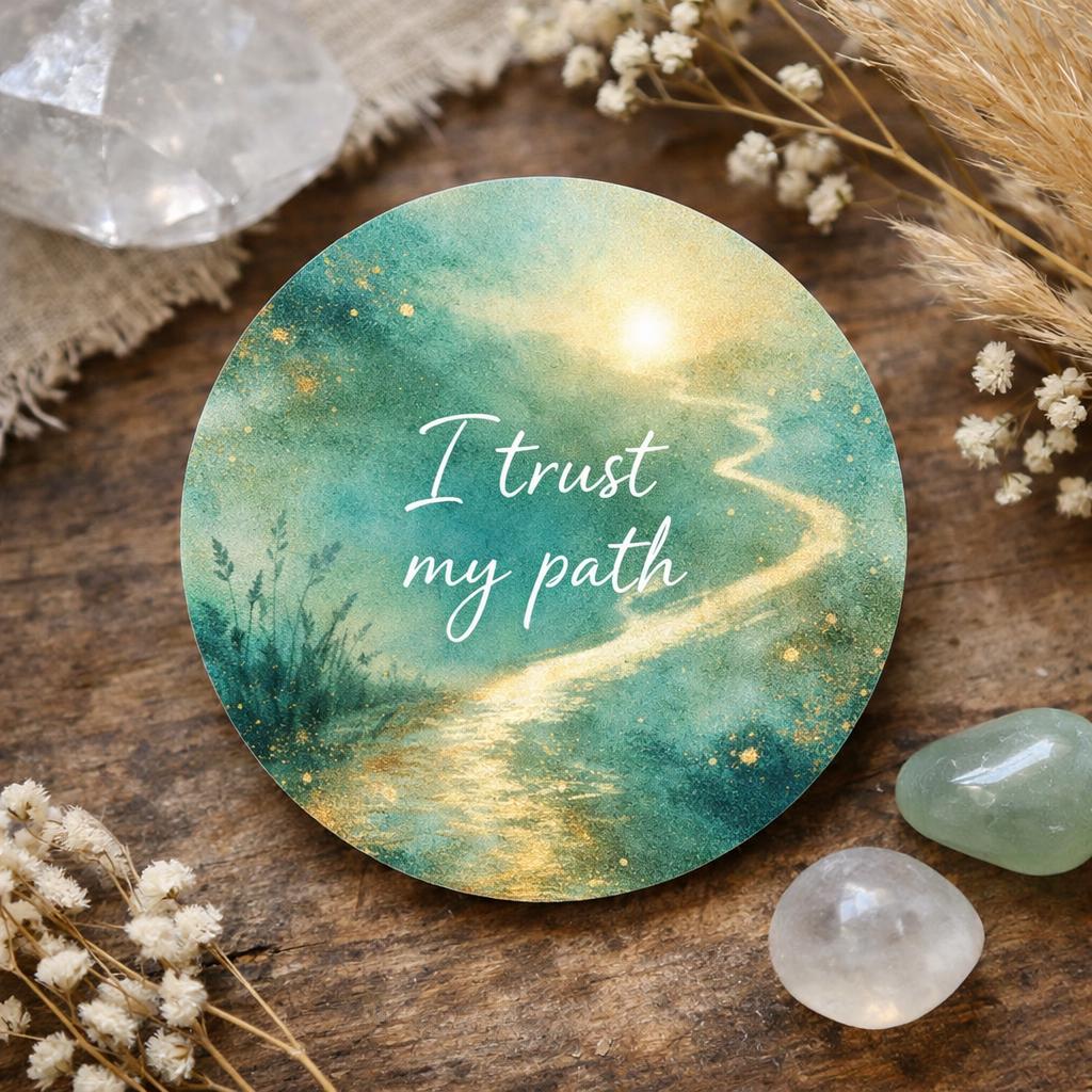 Life Is A Miracle Affirmation Cards von Etsy - BeIndividualWorld