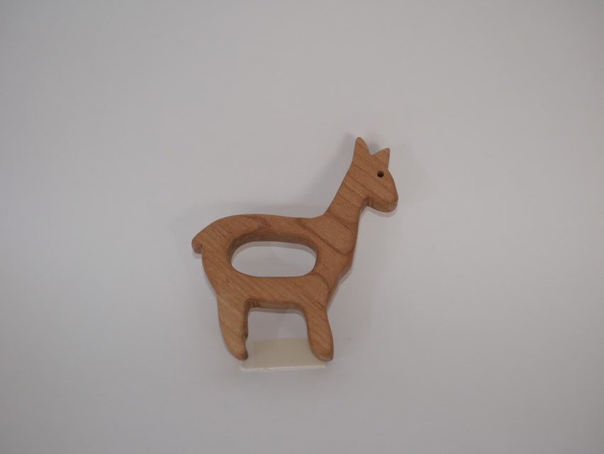 Lama-Beißring von Etsy - BeWoodDesigns