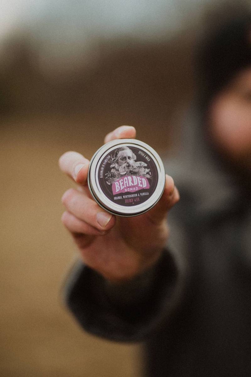 Bartwachs Aus Orange, Wintergrün Und Vanille von Etsy - BeardedNomad