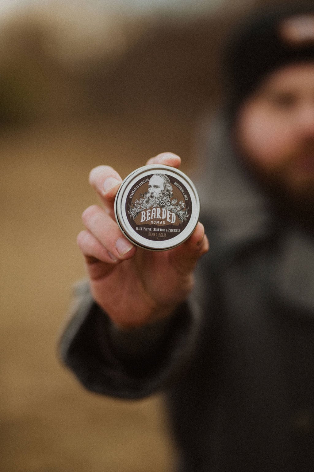 Schwarzer Pfeffer, Zedernholz & Patchouli Bartbalsam von Etsy - BeardedNomad