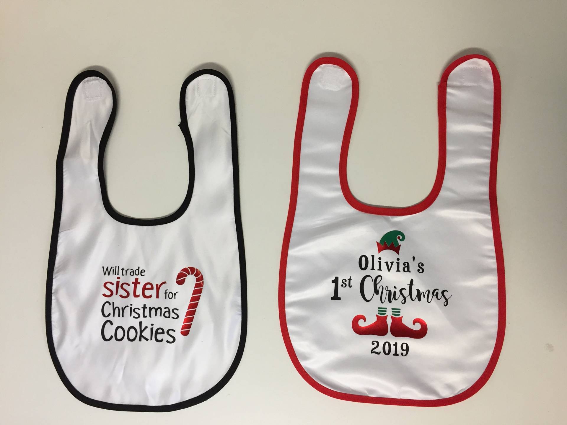 Weihnachten Baby Lätzchen - Erstes von Etsy - BearyNiceDesignsAU