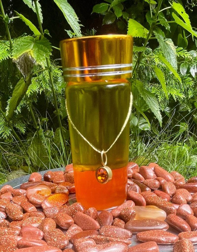 Goldenes Ritualöl - Eingefangene Sonnenkraft Mit Orangenöl. Für Lebenslust, Kreativität & Herzenswärme, 40 Ml von Etsy - BeatesZauberwesen