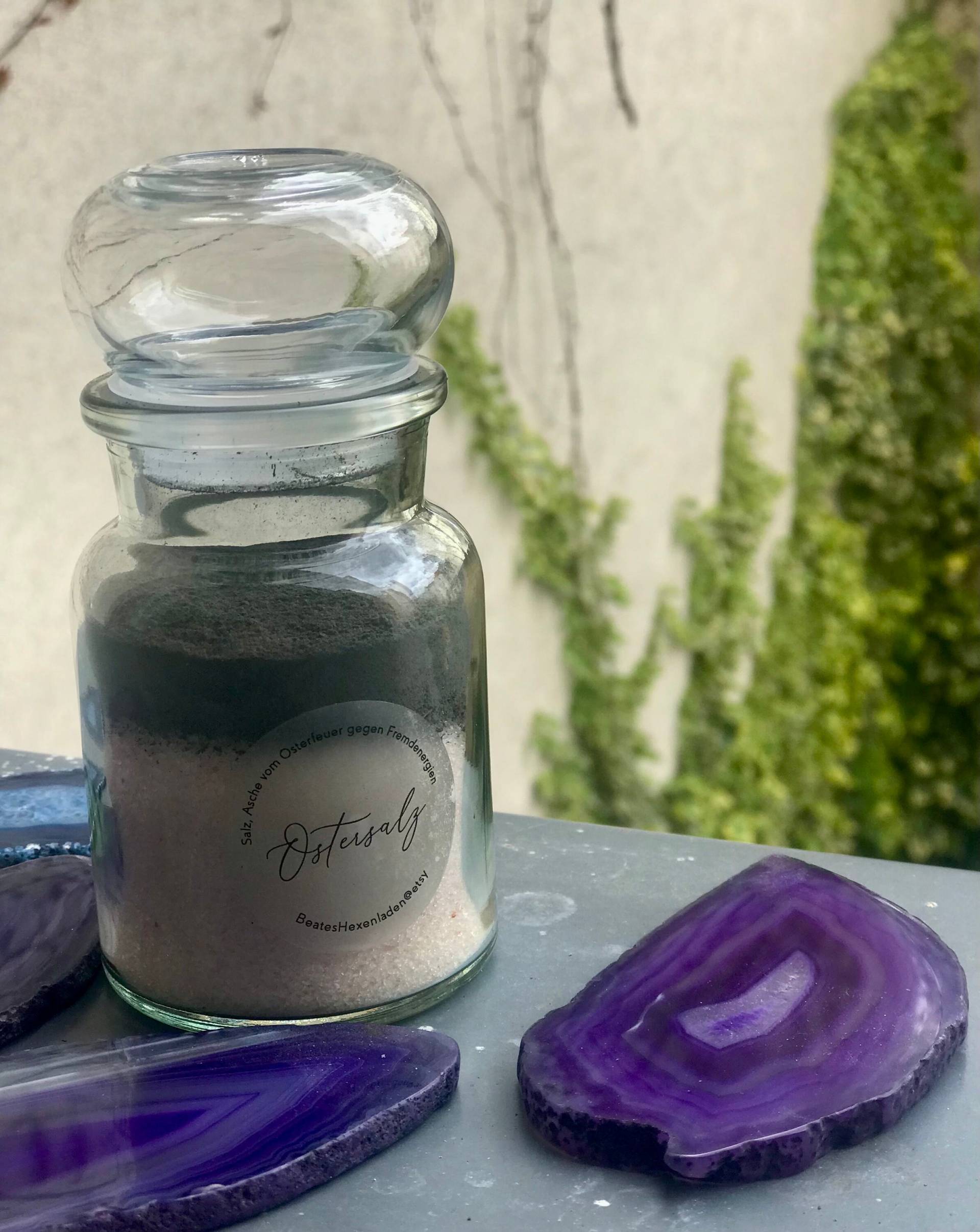 Ostersalz, Himalayasalz Gemischt Mit Asche Vom Osterfeuer, Gegen Unerwünschte Anhaftungen, 100 Ml, Hexen, Osternacht, Heilig, Zauber Ostersalz, Himalayasalz Gemischt Mit Asche Vom Osterfeuer, Gegen Unerwünschte Anhaftungen, 100 Ml, Hexen, Osternacht, Heilig, Zauber von Etsy - BeatesHexenladen