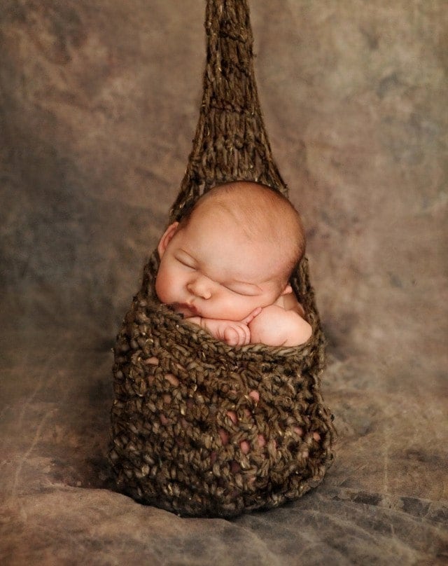 Gerste Braun Neugeborenen Storch Sack, Gehäkelter Hängebeutel, Fotografie Requisiten, Handgemachte Babyschaukel, Grobstrick Foto Requisite Gerste Braun Neugeborenen Storch Sack, Gehäkelter Hängebeutel, Fotografie Requisiten, Handgemachte Babyschaukel, Grobstrick Foto Requisite von Etsy - BeautifulPhotoProps
