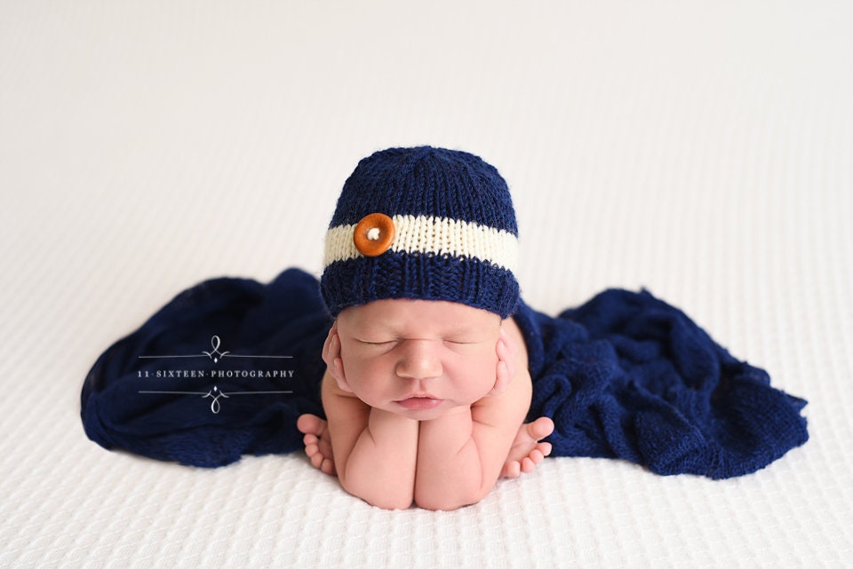 Navy Blau Stretch Strick Wrap Neugeborene Fotografie Requisite von Etsy - BeautifulPhotoProps