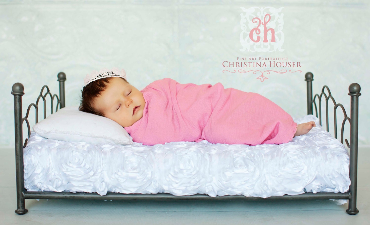 Rosa Gaze Wrap Neugeborenen Baby Fotografie Requisite von Etsy - BeautifulPhotoProps