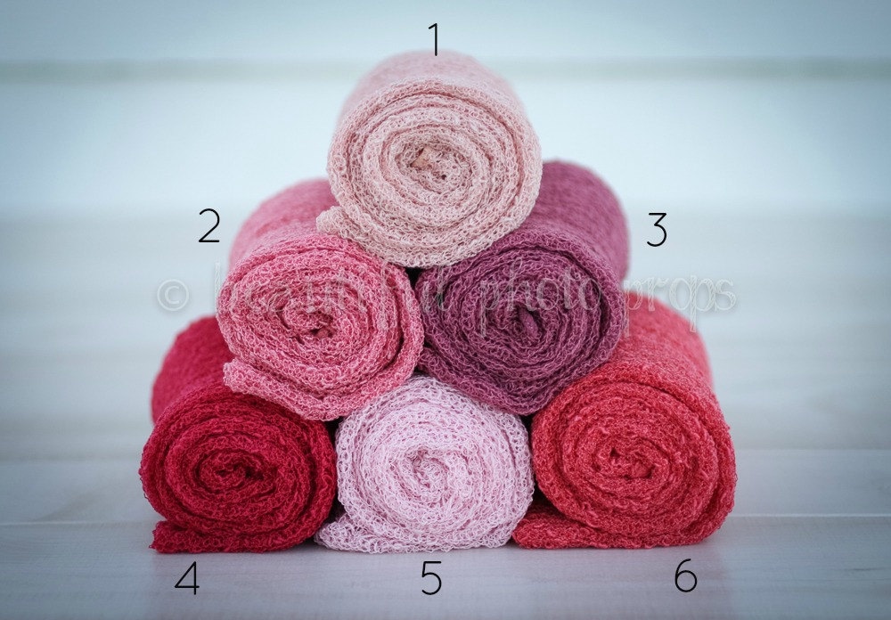 Stretch Strick Wraps in Rosa Tönen Stretch Strick Wraps in Rosa Tönen von Etsy - BeautifulPhotoProps