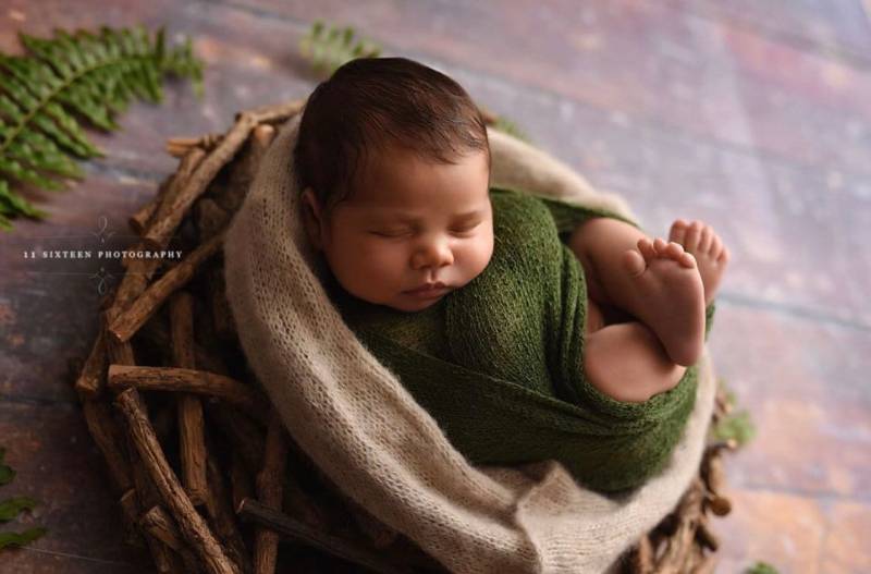 Waldgrün Stretch Strick Wrap Neugeborene Fotografie von Etsy - BeautifulPhotoProps