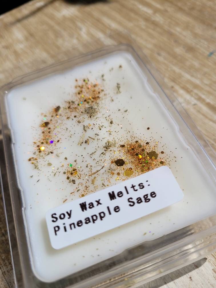 Ananas-Salbei-Sojawachs Schmilzt Ananas-Salbei-Sojawachs Schmilzt von Etsy - BeautyBeeSoap