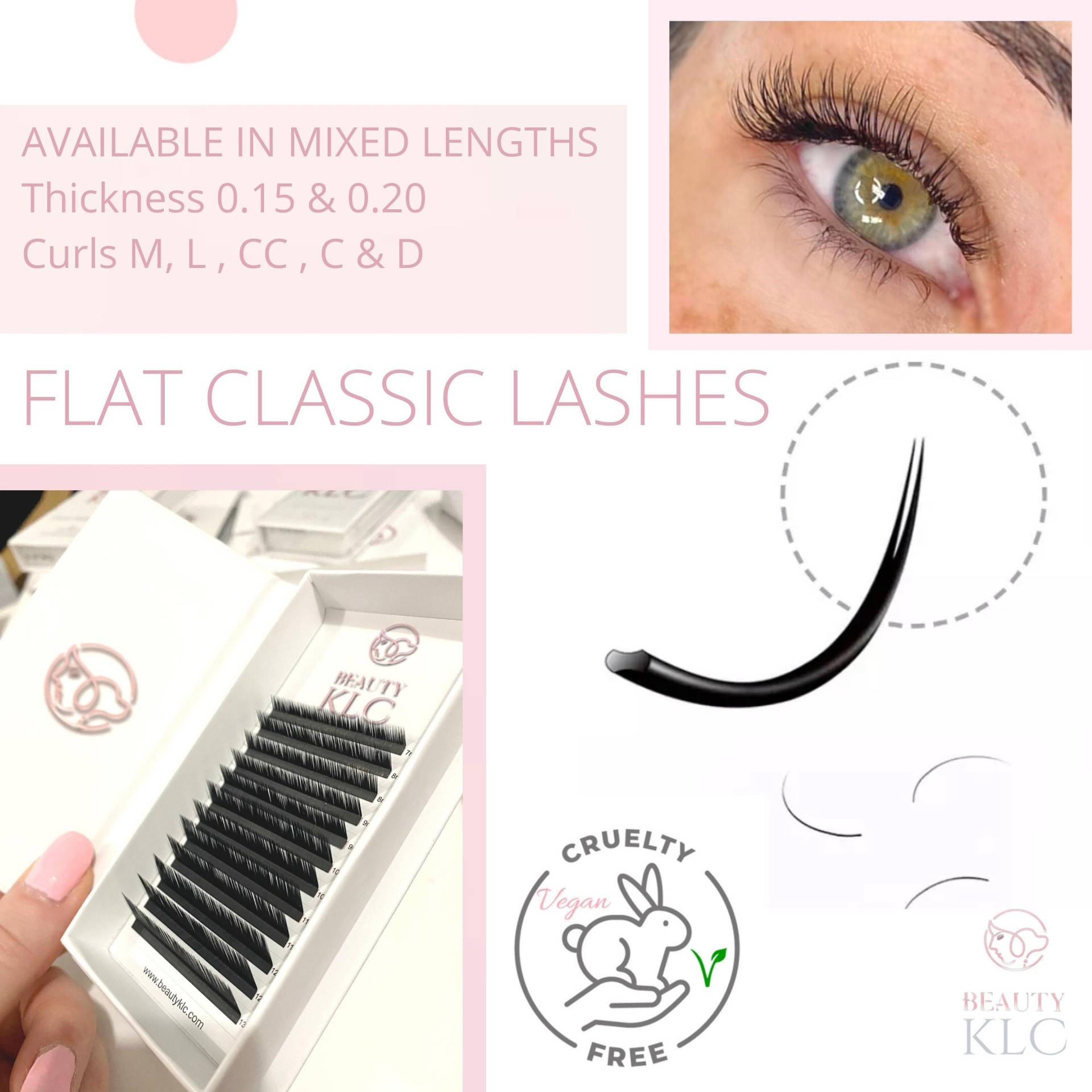Classic/ Flat Lashes Super Soft 0.20 Classic/ Flat Lashes Super Soft 0.20 von Etsy - BeautyKLC