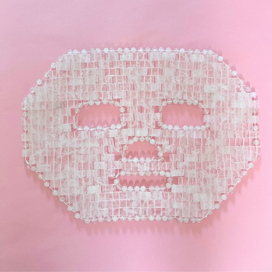 Bergkristall Gesichtsmaske, Reiner Quarz, Regenerierende Und Ausgleichende Maske, Glow Set, Luxuriöse Hautpflege Bergkristall Gesichtsmaske, Reiner Quarz, Regenerierende Und Ausgleichende Maske, Glow Set, Luxuriöse Hautpflege von Etsy - BeautyQuartzLondon