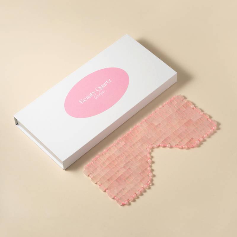 Rosenquarz-Kristall-Augen-Maske | Weihnachtsgeschenk Geburtstagsgeschenk Bestie Spa At Home, Glow Booster, Quarz Klasse A +, Natürlich Und Rein von Etsy - BeautyQuartzLondon