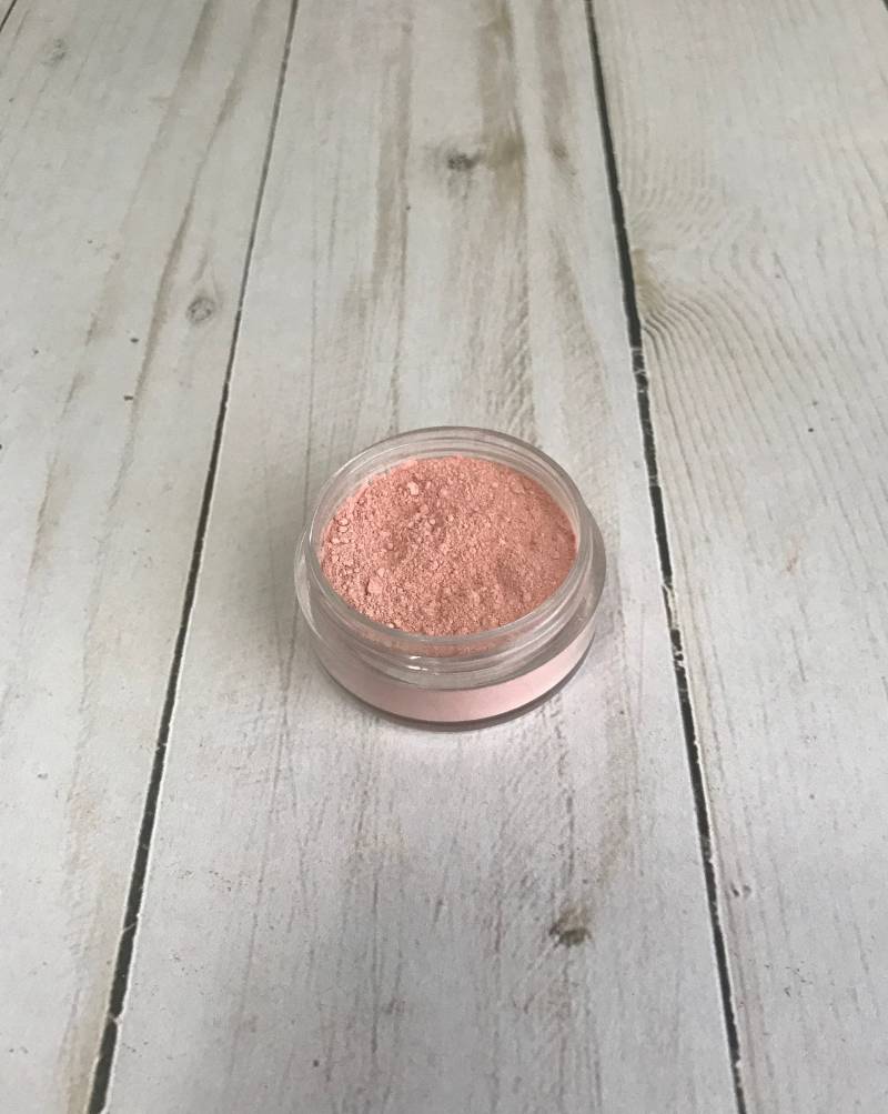 Coral Mineral Blush - Loose Natürliches von Etsy - BeautybyKaylaLou