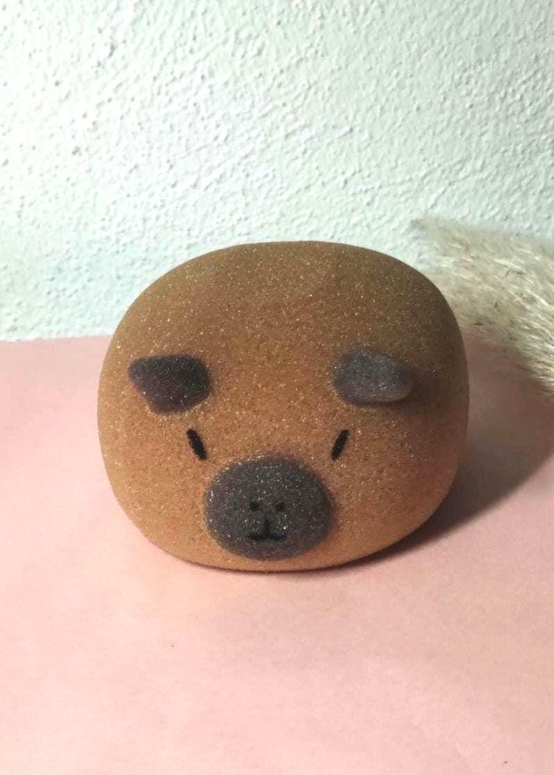 Badekugel - Ferkelchen Badeball Kinder Duschschwamm von Etsy - BeautyfeeShop