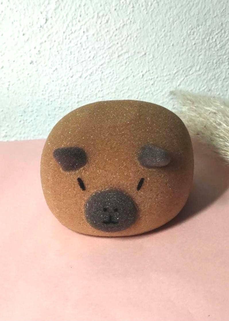 Badekugel - Ferkelchen Badeball Kinder Duschschwamm von Etsy - BeautyfeeShop