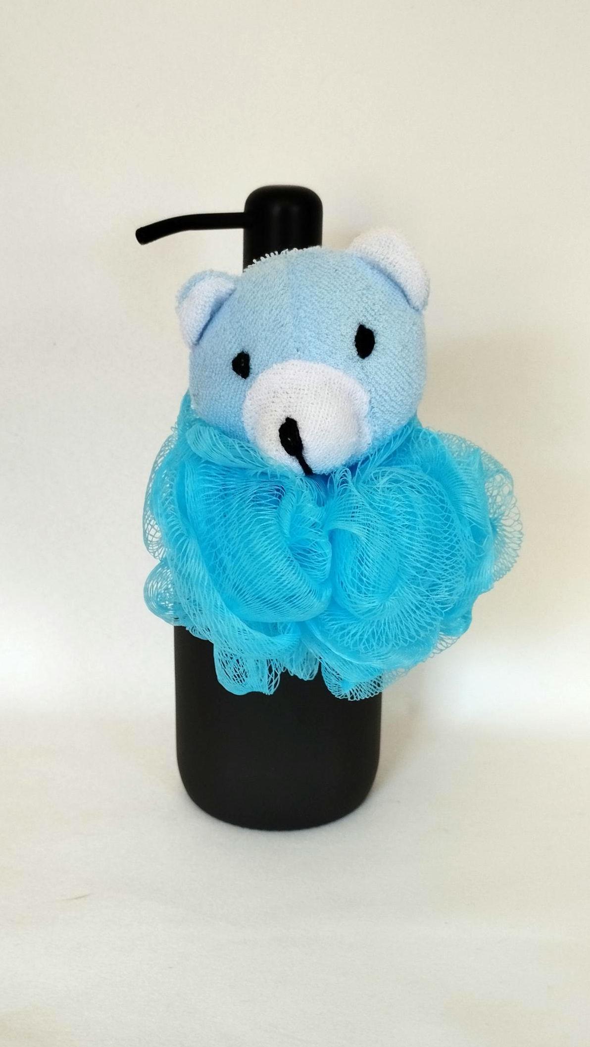 Badeschwamm - Bär Schwamm Badebälle Kinder Duschschwamm von Etsy - BeautyfeeShop