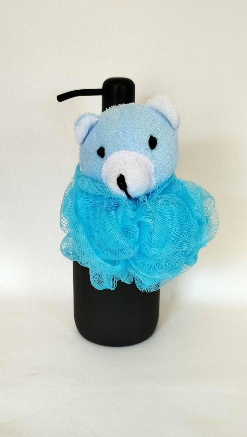 Badeschwamm - Bär Schwamm Badebälle Kinder Duschschwamm von Etsy - BeautyfeeShop