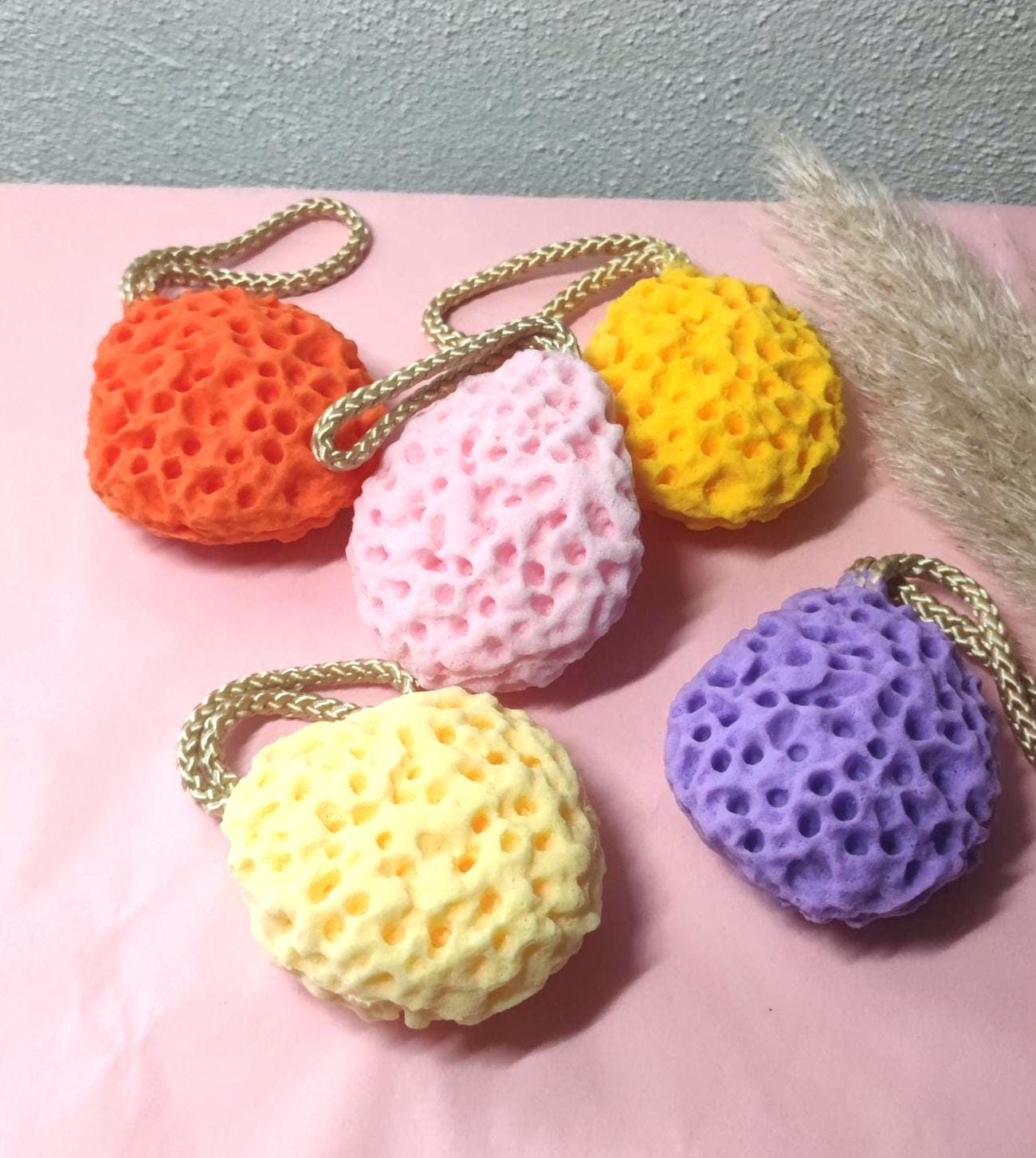 Mini Luffa - Schwamm Gesichtsreinigung Loofah Peeling Körperpeeling von Etsy - BeautyfeeShop