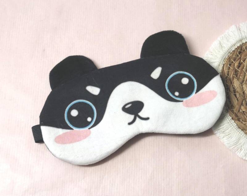 Schlafmaske Katze - Katzenmaske Abdunklungsmaske Augenbinde Schlafbrille Kühl- Wärmekissen Verstellbares Gummiband von Etsy - BeautyfeeShop