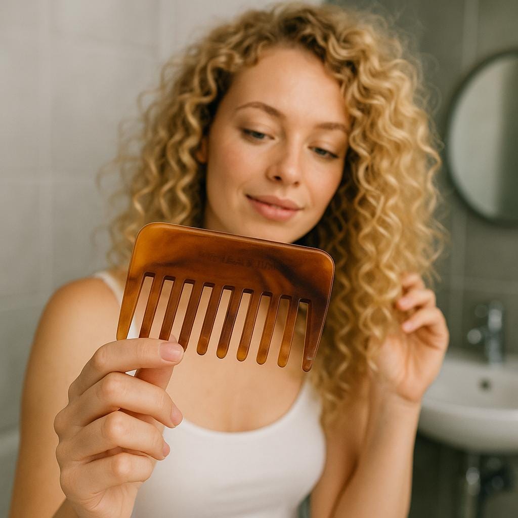 Afro Kamm Lockiges Haar Strähnenkamm Lockenkamm Klein von Etsy - BeautyworldBavaria