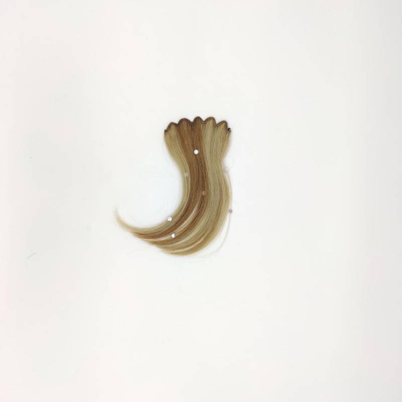 Echthaar Haarteil Mit Strasssteinen - Clip-In Strähnchen 15cm Extension 2 Clips Glanz-Effekt Für Frisuren von Etsy - BeautyworldBavaria