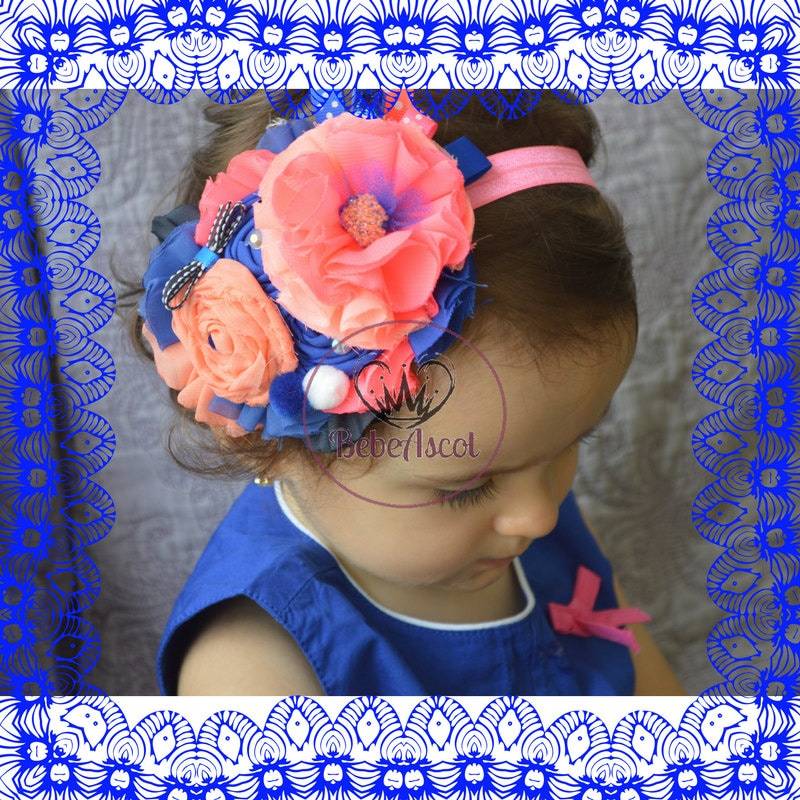 stirnband Für Baby in Rosa Und Blau stirnband Für Baby in Rosa Und Blau von Etsy - BebeAscot