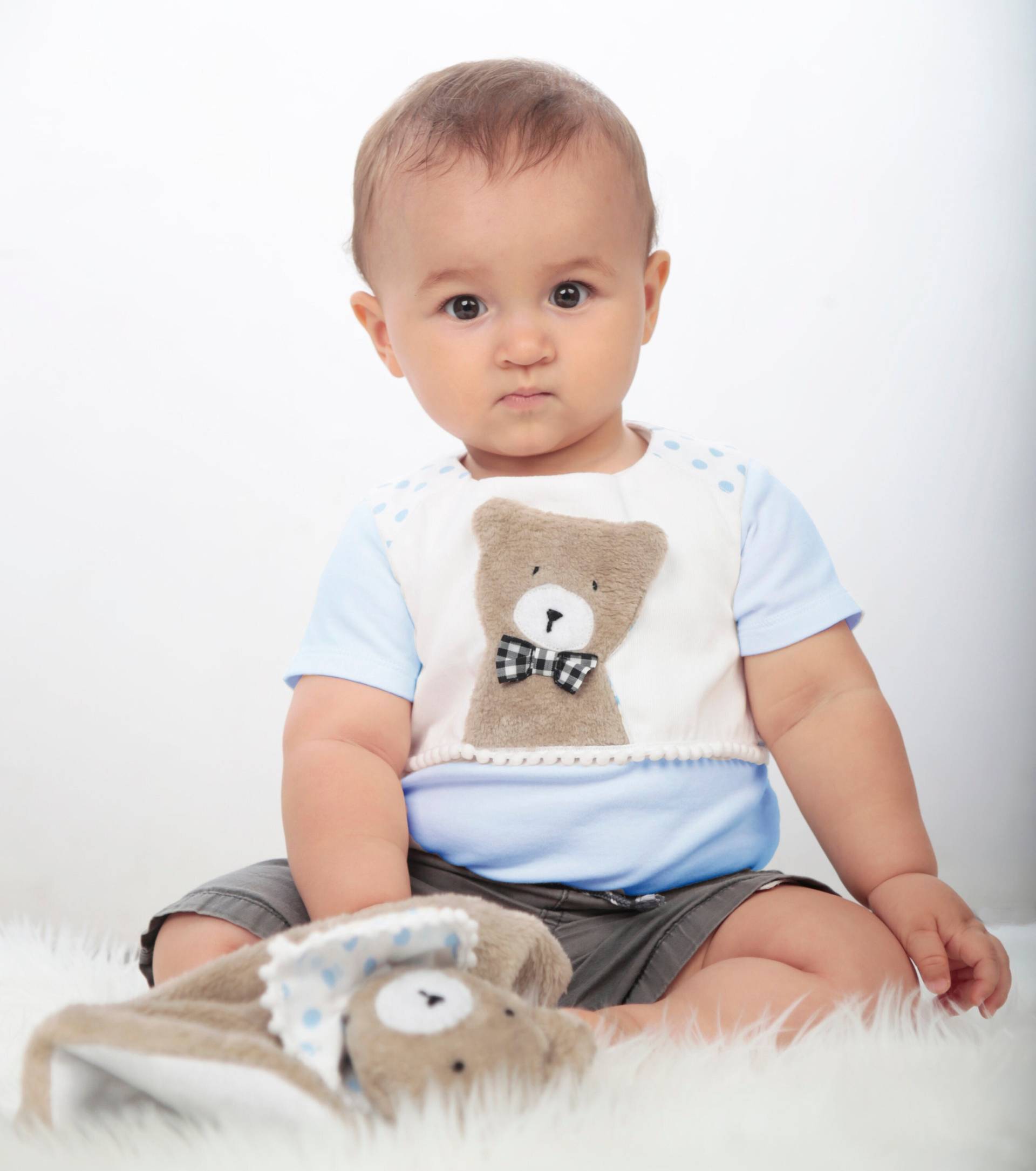 Personalisierter Doppelverschluss Baby Bärlätzchen - Handgemachtes Babylätzchen-Süßes Babytier, Babyparty, Safari Neugeborenengeschenke von Etsy - BebeMilaandCo