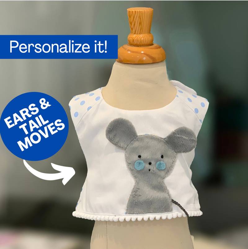 Personalisierter Doppelverschluss Handgemachtes Baby Lätzchen Maus-Beste Weiche Baumwolle Säuglingsfütterung Und Beißbiben Für Neugeborene von Etsy - BebeMilaandCo