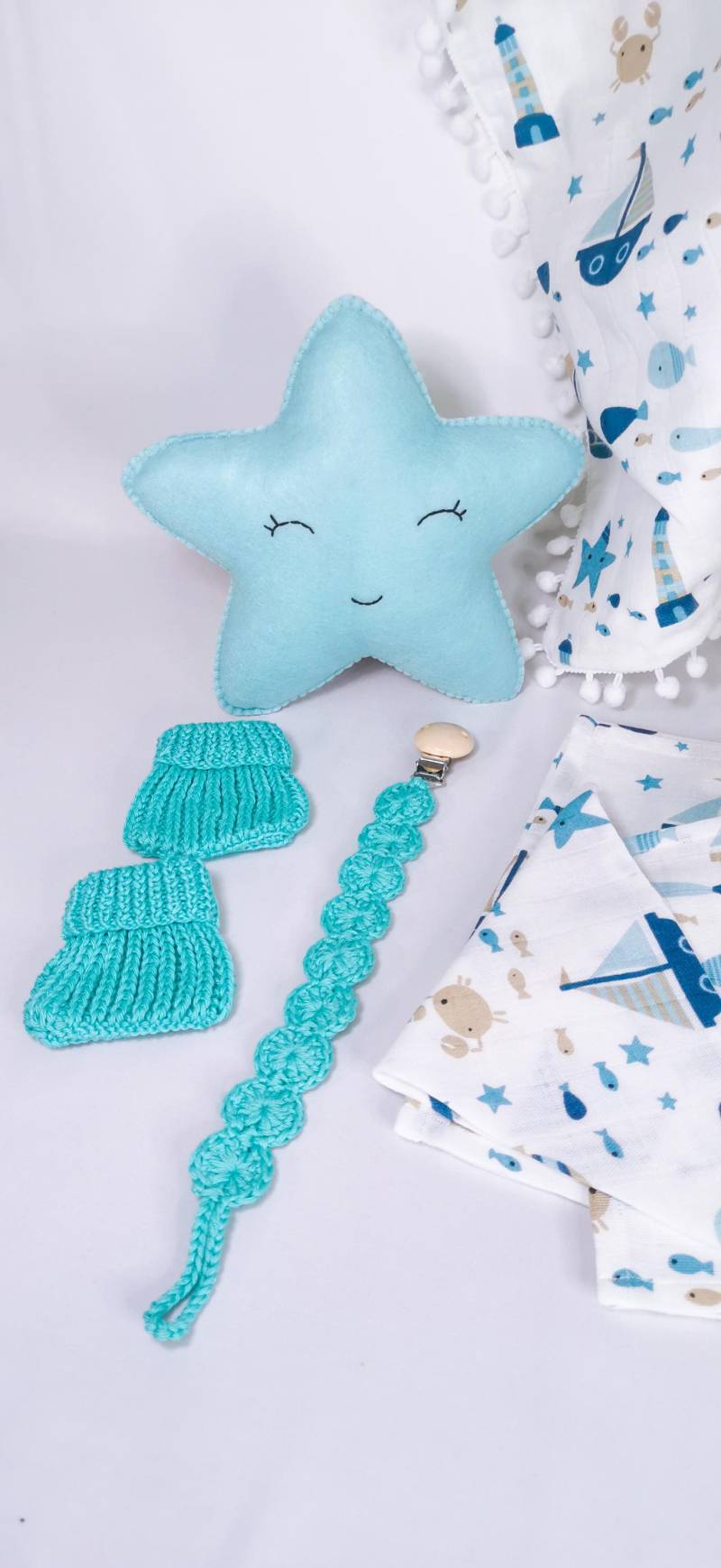 Handgefertigtes Baby Geschenke Set Zur Geburt Geschenkeset Für - Babygeschenke Babydecke Babyset Geschenk Babyparty, Taufe von Etsy - BeebyBox